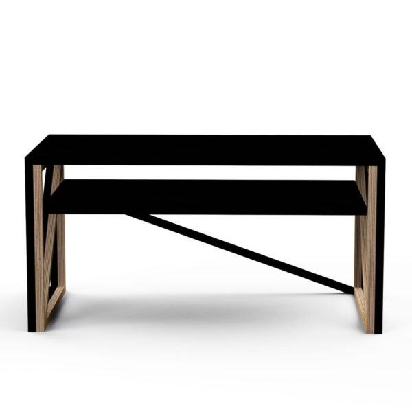 Coffee table minimalist industrial
